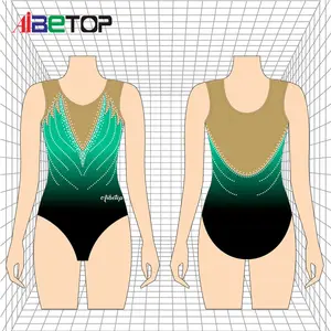 IBETOP Wholesale Free Design Factory Price Ballet Girl Training Gymnastic Leotards