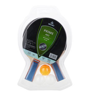 Juego de Palas de Entrenamiento para Principiantes YoungJoy Serie <span class=keywords><strong>BOER</strong></span>, 2 Palas, 3 Pelotas, Madera Pura de 7 Capas, Punta Ligera, Tenis de Mesa Pesado - Product Image 1