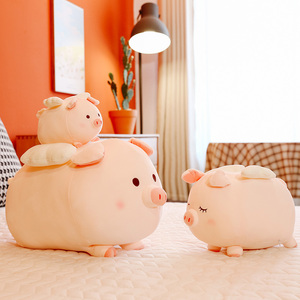 Yanxiannv phổ biến hơn mới dễ thương bé Lợn sang trọng búp bê lợn gối món quà sinh nhật bán buôn Thú nhồi bông lợn - Product Image 3