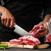 Ensemble de couteaux de chef en acier Damas classique allemand Guara Lifetime Nnew