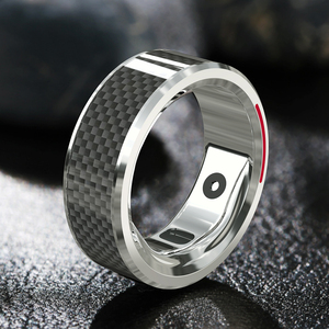 Anello Fitness intelligente di moda per uomo e donna pulsossimetro con controllo App pernice Tracker Touch Screen di coppia Gesundheits Tracker - Product Image 4