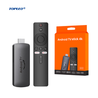 Topleo TV Box Android D6 con WiFi Dual H618, Smart TV Box 4K, Android TV Stick