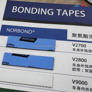 Ruban adhésif en mousse acrylique noire Saint-Gobain Norbond V2700, rouleau de ruban adhésif en mousse PU découpé, ruban adhésif double face pour montage - Product Image 2