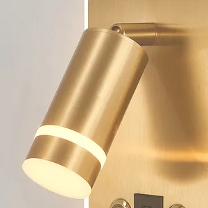 Elegant Touch-Control Luxury LED Wall Lamp - Modern Decorative Bedside Reading Light For Hotels Bedroom