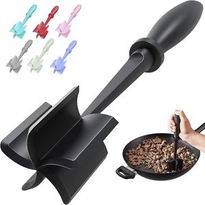 Picadora de Carne y Herramienta para Hamburguesas - Triturador de Carne Moída Premium Resistente al Calor, Acabador de Carne ABS, Triturador Manual de Alimentos - Product Image 1