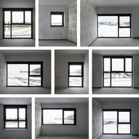 Ventanas de Aluminio con Rotura de Puente Térmico, Doble Acristalamiento, Ahorro Energético, Abatibles y Oscilobatientes, Marco de Aluminio con Recubrimiento en Polvo RAL