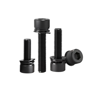 Tornillos de cabeza hexagonal métricos de triple empaquetadura forjados en acero aleado de grado 12.9, dureza de 44HRC, torque máximo de 800 N.m, ODM/OEM - Product Image 4