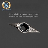 Herramientas de Torneado Personalizadas con Recubrimiento de Diamante CVD SJ, OEM Personalizable, Dureza HV8000-10000HV, Soporte de Equipo de Ingeniería, Concepto de Herramienta Final