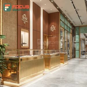 Fabricante de Muebles Personalizados para Joyería Minorista, Mostrador de Exhibición Comercial con Panel de Vidrio Templado - Product Image 6