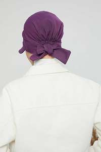 Nueva mezcla de algodón de ala ancha para <span class=keywords><strong>mujeres</strong></span> musulmanas, gorro <span class=keywords><strong>turbante</strong></span> instantáneo, sombrero árabe islámico para <span class=keywords><strong>mujeres</strong></span>, <span class=keywords><strong>turbante</strong></span> Hijab con lazo - Product Image 3