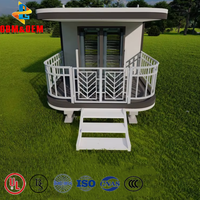 Capsule spatiale mobile en aluminium EPS pour l'exportation en Arabie Saoudite, idéale pour les hébergements dans les zones touristiques, le tourisme rural, les campings et les maisons de caractère en extérieur