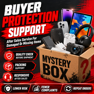 Boîte mystère personnalisée d'électronique <span class=keywords><strong>Amazon</strong></span>, 10 kg, pour la revente sur Alibaba, eBay, TikTok Shop, avec téléphone, écouteurs, montre - Product Image 3