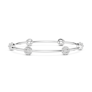 Luxury Lab Grown Diamond <b>Bracelet</b> for Women Silver Elegant Designer Fine Jewelry Stylish Fashion Gift - Product Image 2