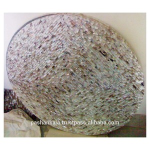 Mother Of Pearl Stone Dining Table Top - Product Image 1