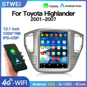 Lecteur multimédia de voiture STWEI pour Toyota Highlander Kluger 2001-2007 4G WiFi Stéréo GPS Navigation 12,1 pouces Android 14 Radio - Product Image 2