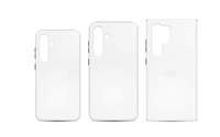 Coque de téléphone personnalisée 2-en-1 en TPU avec logo, magnétique et à sublimation 3D, écologique, la plus vendue en 2026 pour S24