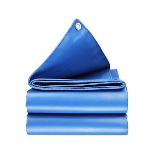 Wholesale Price 6*8 Custom logo <b>Tarp</b> Industrial Side Curtain Anti-dust Waterproof Anti-wrinkle PVC Coated Tarpaulin - Product Image 1