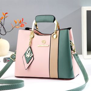 Sac à main Mary England pour femme, motif géométrique, en PU, fermeture ouverte, été, protection RFID, décoré de perles - Product Image 3