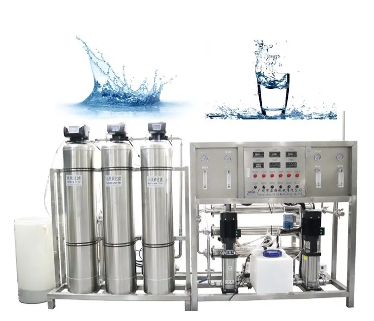 Cosmetic industrial pure water treatment machine RO water Treatment machine