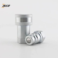 Vanne à boisseau sphérique série ISO5675 YCA G1 en acier au carbone, raccord rapide hydraulique, accouplements hydrauliques à déconnexion rapide
