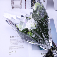 Sacs d'emballage de fleurs en plastique plaqué aluminium, produits spéciaux, pièces, sac à manches pour fleurs, sac en bpp étanche