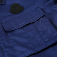 Uniforme de sécurité d'été personnalisé pour hommes en polyester à manches courtes – Uniformes de gardien de sécurité pour la vente