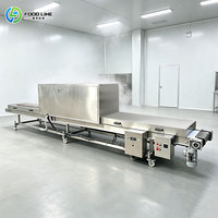 Ligne de production complète de gaufrettes avec système de glaçage au chocolat et d'emballage, équipement d'usine entièrement automatisé