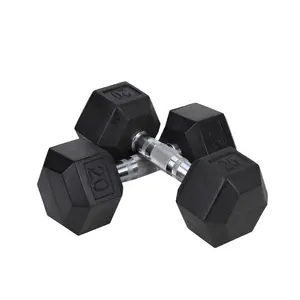 Wholesale Low Price Cast Iron Weight Dumbbell Hex Set Product LB Size And KG Size Available