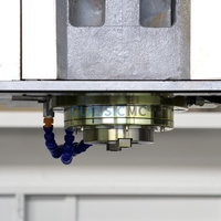 Fraiseuse à portique CNC CLASSICMC GMC2518 à haute rigidité, longue course, base de moule et grande plaque de fonderie pour usine de découpe