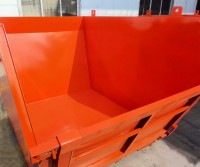 Bac à déchets de haute qualité de 2 à 10 yards, bac à déchets avec peinture en aérosol, idéal pour le recyclage, traitement des déchets, machines