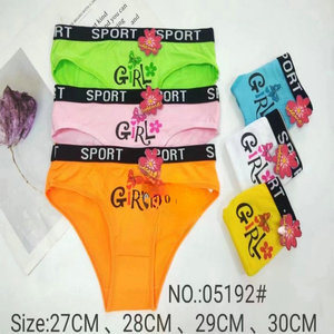 0.34 Dollar Modèle XMK028 <span class=keywords><strong>Culotte</strong></span> <span class=keywords><strong>En</strong></span> Gros Mignon Étudiants Filles <span class=keywords><strong>Sexy</strong></span> Enfants Petites Filles String Sous-Vêtements Avec Des Couleurs - Product Image 2