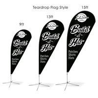 Drapeau personnalisé Classe Mode Impression Bannières Polyester Usine Plume Drapeau Extérieur Suspendu Bannière Promotion Flex Bannière Stand
