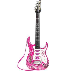 Juguete <span class=keywords><strong>de</strong></span> <span class=keywords><strong>Guitarra</strong></span> Eléctrica Musical para Niños con 6 Canciones <span class=keywords><strong>de</strong></span> Demostración, Micrófono y Entrada AUX - Product Image 6