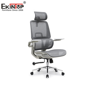   Silla de oficina de malla, ajustable en altura, giratoria y ergonómica para uso en oficina. - Product Image 1