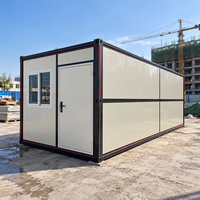 Maison conteneur modulaire préfabriquée en kit pour l'hébergement des travailleurs et l'utilisation comme bureau de chantier