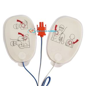 Kompatibel Dengan Kustomisasi Pabrik Nihon Kohden Elektroda Defibrilasi Sekali Pakai 1.2M Elektroda AED Dewasa Anak - Product Image 4