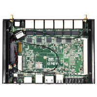 Mini PC Pare-feu XCY 2955U Core I3 4010U 5010U Pfsense Aes-ni 6 LAN Serveur VPN Routeur X86