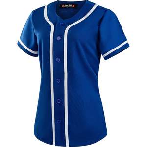 Camiseta de Béisbol para Mujer EALER, 320g, Secado Rápido, Cuello de Béisbol, para Todas las Temporadas - Product Image 6