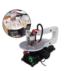 Mini Desktop Electric Woodworking Scroll Wire Pull Flower <b>Saw</b> Multi-Function Jig <b>Saw</b> Pipe Cutting Machine Motor <b>Plastic</b> Loader - Product Image 4