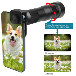 Objectif téléobjectif 38X pour téléphones mobiles, objectif de caméra à <span class=keywords><strong>zoom</strong></span> haute magnification pour <span class=keywords><strong>iPhone</strong></span> pour Samsung, montage universel en verre - Product Image 4