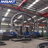 45 Module Grande couronne dentée en acier forgé pour moulin à billes et engrenages de grande taille