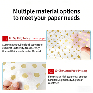 Free Sample High Quality Wholesale White Custom Tissue <strong>Paper</strong> Silk <strong>Paper</strong> With Your Own Logo Wrapping Tissue <strong>Paper</strong> - Product Image 4