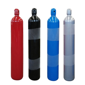 Высокое качество 40L 50L рабочее давление 150 бар 200 бар водородный аргон гелий CO2 Азот кислородный газовый баллон - Product Image 1