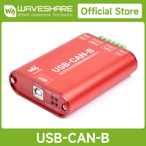 Adaptador USB a CAN de Aislamiento Industrial Waveshare de Doble Canal, Admite Conversión de Protocolo Entre USB y CAN Bus K438 - Product Image 2