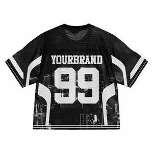 เสื้อฟุตบอลผู้ชายแบบตาข่ายสไตล์เรโทรคุณภาพสูงปี 2025 ปรับแต่งได้ พิมพ์ลาย ระบายอากาศ แขนสั้น ไซส์ใหญ่ สั่งทำได้ - Product Image 1
