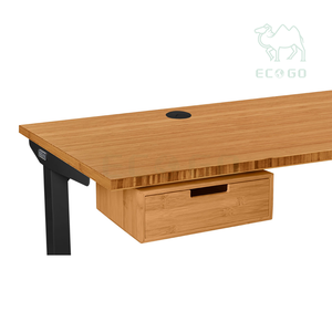 Archivador extraíble de bambú para comedor, cubiertos de <span class=keywords><strong>cocina</strong></span>, debajo del escritorio, cajón de <span class=keywords><strong>mesa</strong></span>, caja de almacenamiento - Product Image 6
