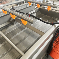 YouBan Automatische Vortex Wasmachine 1000-2000kg/uur Hoge Capaciteit Salade- en Groentewasser