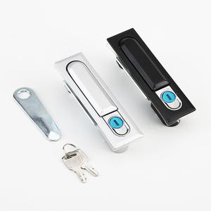 Ms618 स्टील कैबिनेट लॉक इलेक्ट्रिक वितरण बॉक्स डोर गोल्ड पावर स्विच हैंगिंग कंट्रोल इलेक्ट्रिक प्लेन बाउंस लॉक - Product Image 1