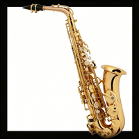 MEJUNTONG Gold Lacquered Brass BB Eb Tenor Saxophone XSH-95