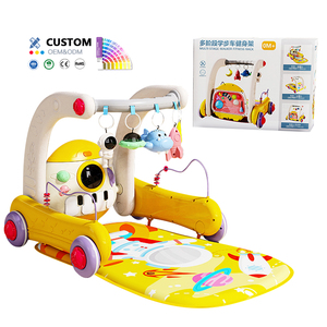 Juguete para <span class=keywords><strong>Bebés</strong></span> de Alta Calidad, Gimnasio 2 en 1 con Piano, Tapete de Juego para <span class=keywords><strong>Bebés</strong></span>, Tapete de Actividades para Recién Nacidos y Andador - Product Image 3
